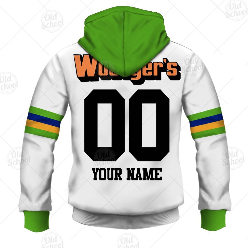 Personalise NRL Canberra Raiders 1989 Away Vintage Retro Jersey