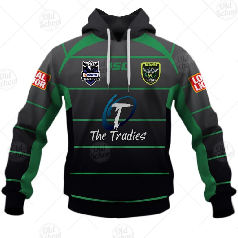 Personalise NRL Canberra Raiders 2011 Vintage Retro Alternate Jersey