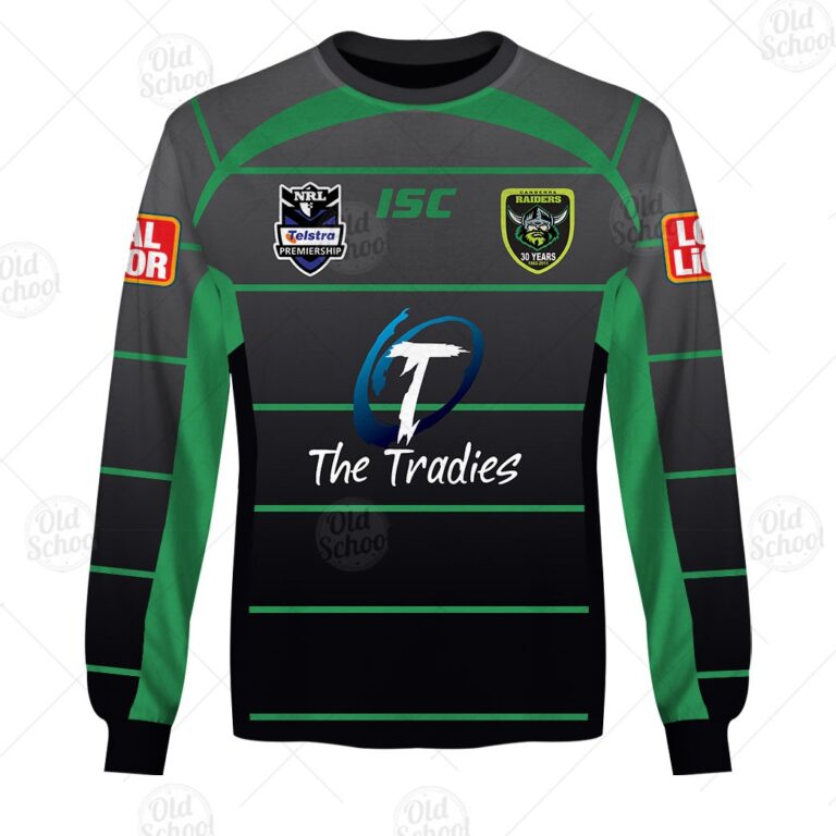 Personalise NRL Canberra Raiders 2011 Vintage Retro Alternate Jersey