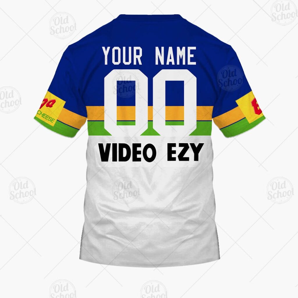 Personalise Canberra Raiders 1992 Great Britain Tour Vintage Retro Jersey