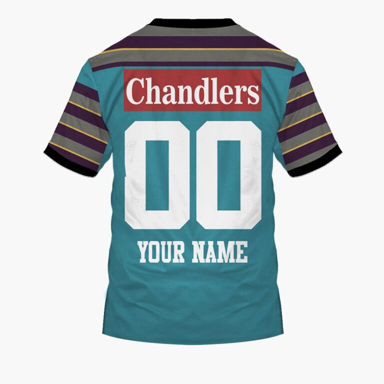 Personalised Gold Coast Chargers ARL/NRL 1997 Home Jersey