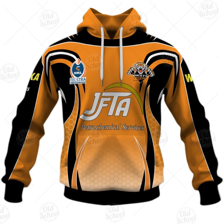 Personalised NRL West Tigers Heritage Jersey 2005 Vintage Jersey