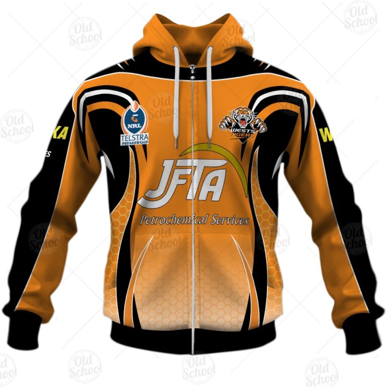Personalised NRL West Tigers Heritage Jersey 2005 Vintage Jersey