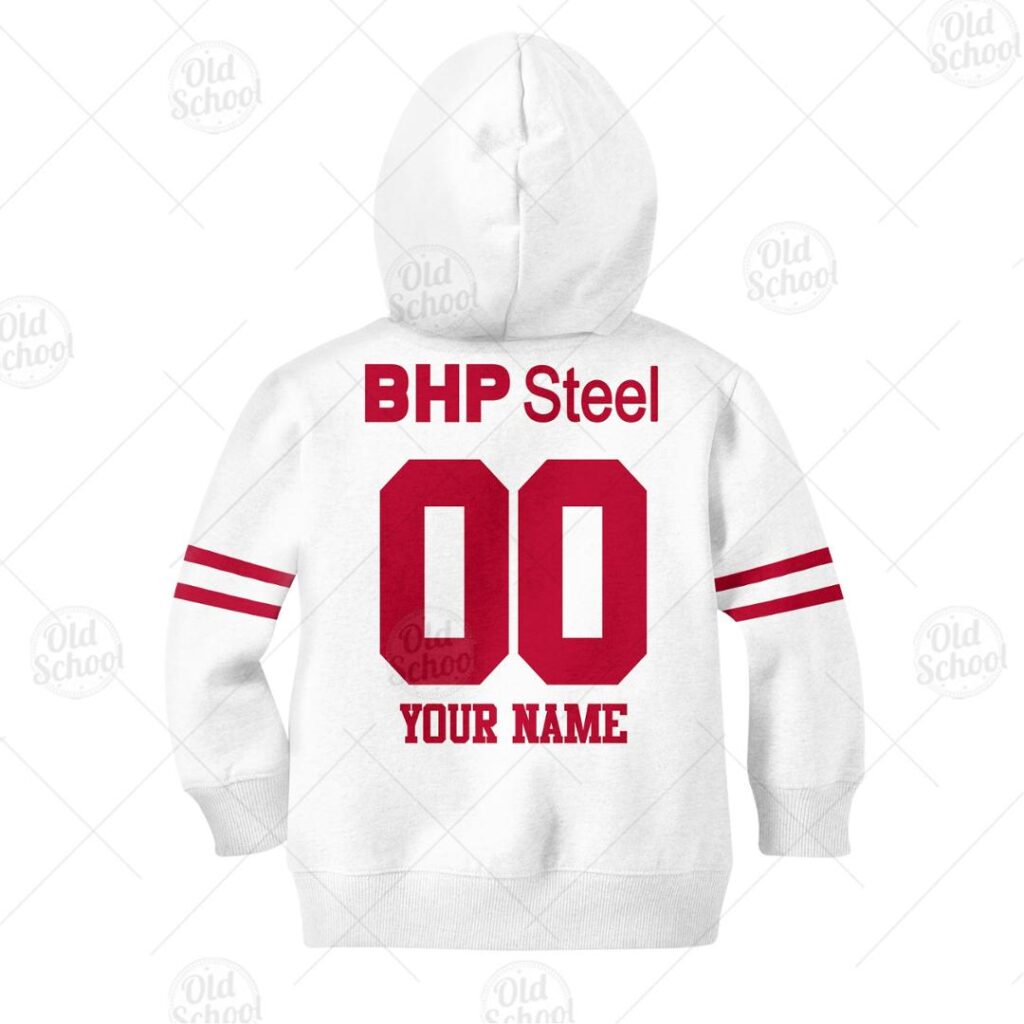 Personalize Illawarra Steelers 1987 ARL/NRL Vintage Retro White Away Jersey for Kids