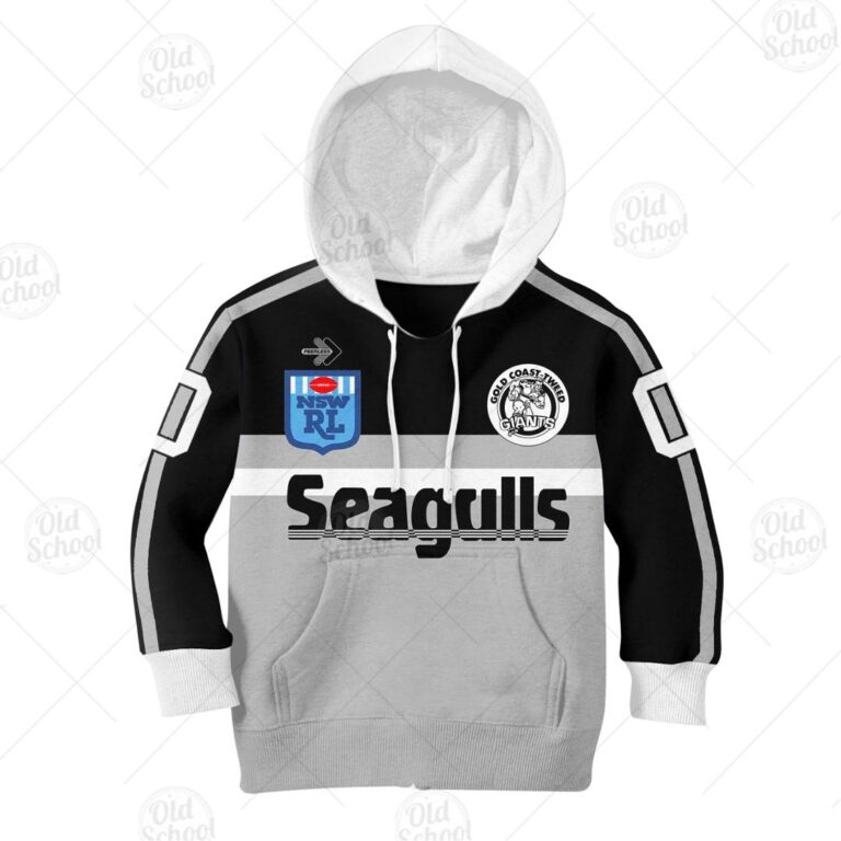 Personalize Gold Coast Giants NRL Vintage 1988 Home Jersey for Kids