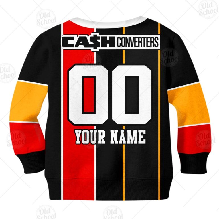 Personalize Vintage 1995 NRL Western Reds Retro Jersey for Kids