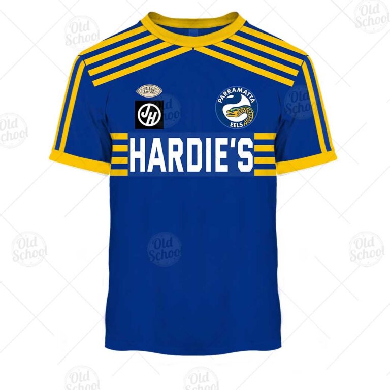 Personalize Parramatta Eels 1982 ARL/NRL Vintage Retro Jersey for Kids
