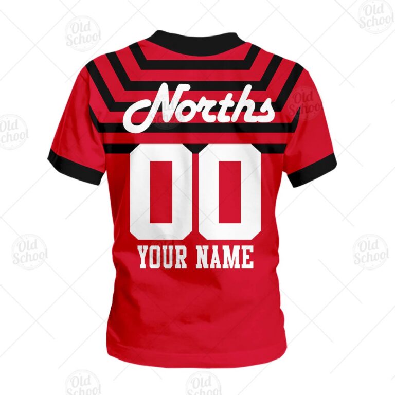 Personalize North Sydney Bears 1991 ARL/NRL Vintage Retro Jersey for Kids