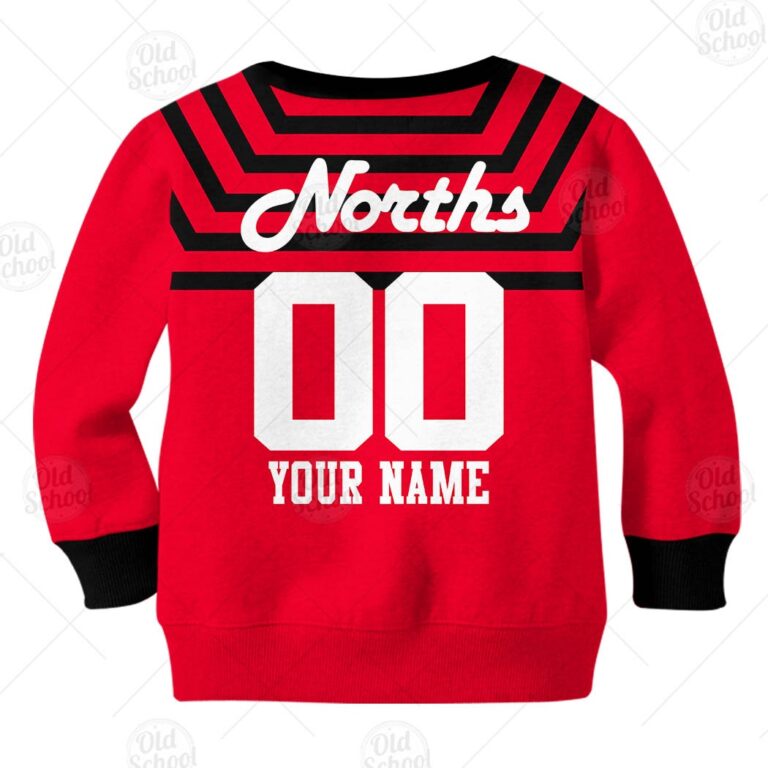 Personalize North Sydney Bears 1991 ARL/NRL Vintage Retro Jersey for Kids