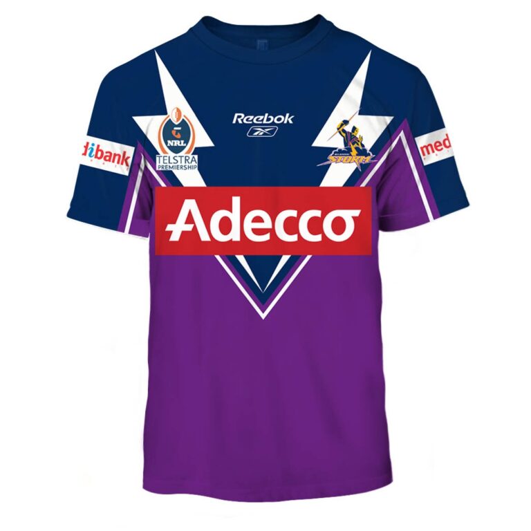 Personalised NRL Melbourne Storm 2006 Vintage Home Jersey