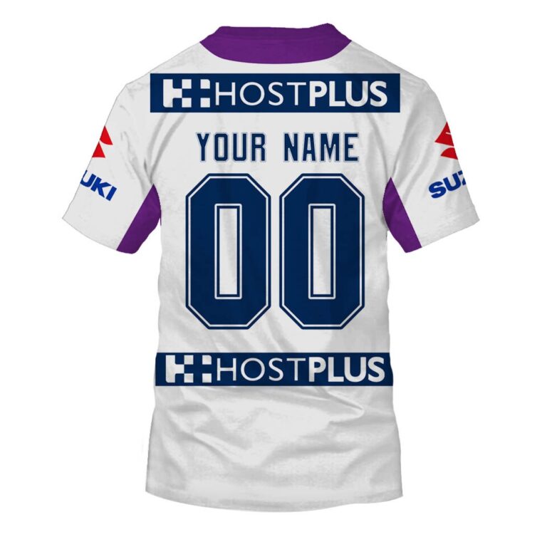 Personalised NRL Melbourne Storm 2008 Vintage Away Jersey