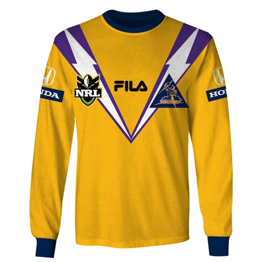 Personalised NRL Melbourne Storm 1999 Vintage Away Jersey