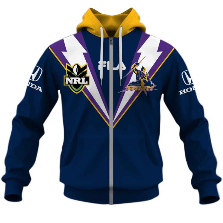 Personalised NRL Melbourne Storm 1999 Vintage Home Jersey
