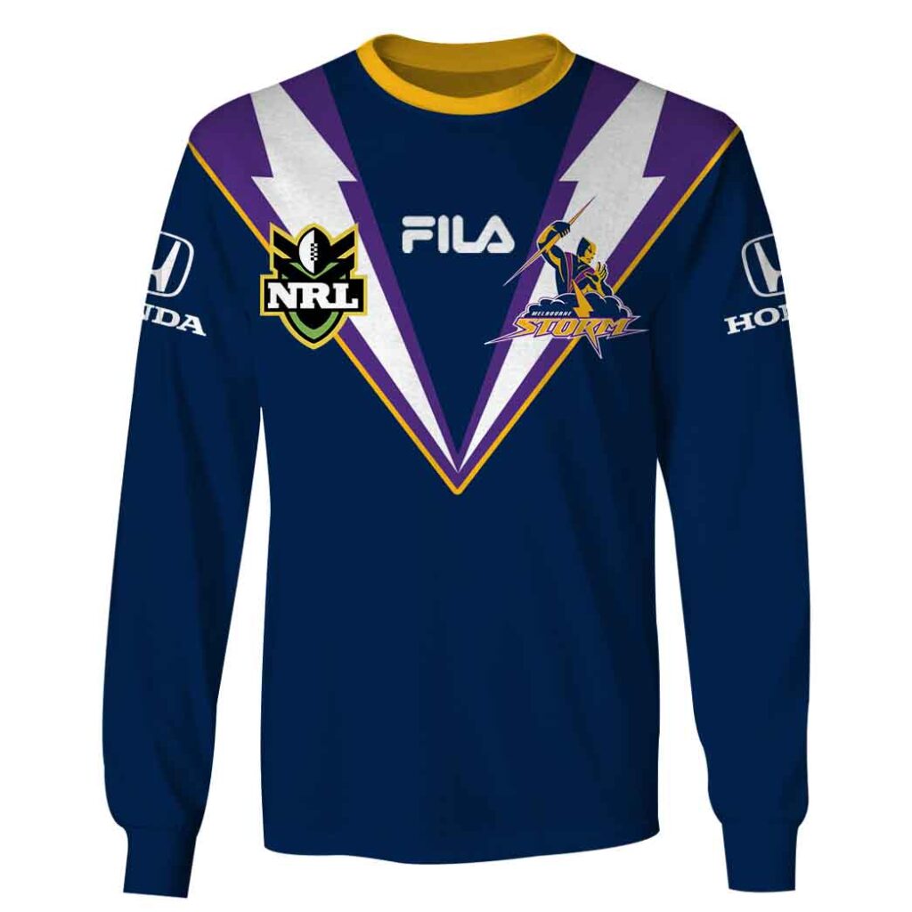 Personalised NRL Melbourne Storm 1999 Vintage Home Jersey