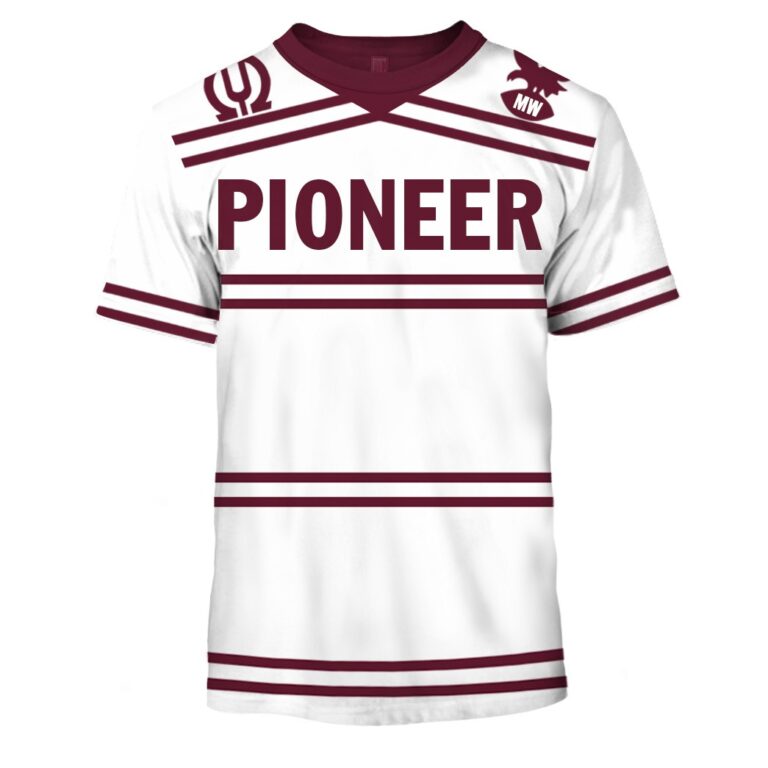Personalized Manly Sea Eagles NRL 1976 Retro Throwback Vintage Jersey