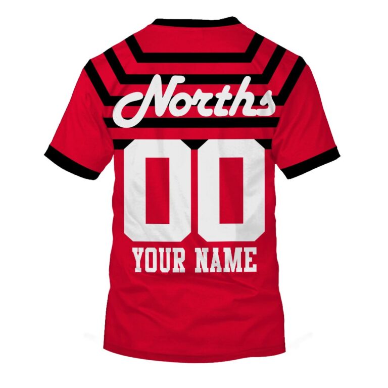 Personalize North Sydney Bears 1991 ARL/NRL Vintage Retro Jersey