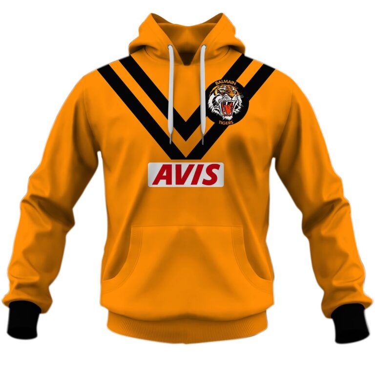Personalize Balmain Tigers 1978 ARL/NRL Vintage Retro Heritage Jersey