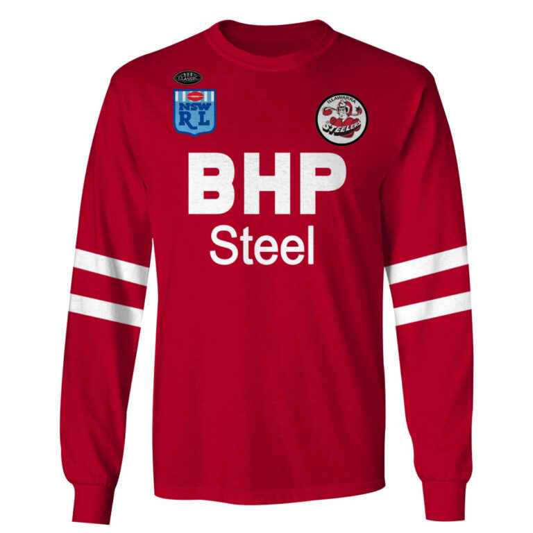 Personalize Illawarra Steelers 1987 ARL/NRL Vintage Retro Jersey
