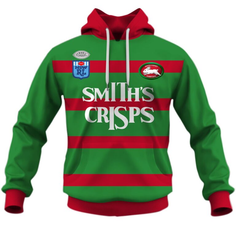 Personalize 1989 South Sydney Rabbitohs Retro Jersey