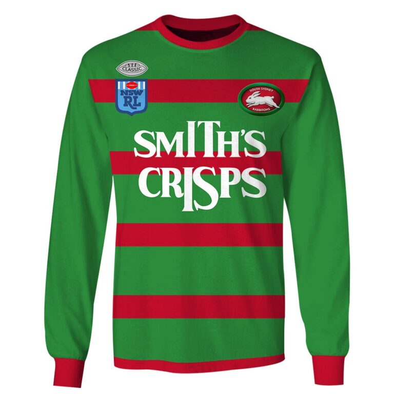Personalize 1989 South Sydney Rabbitohs Retro Jersey