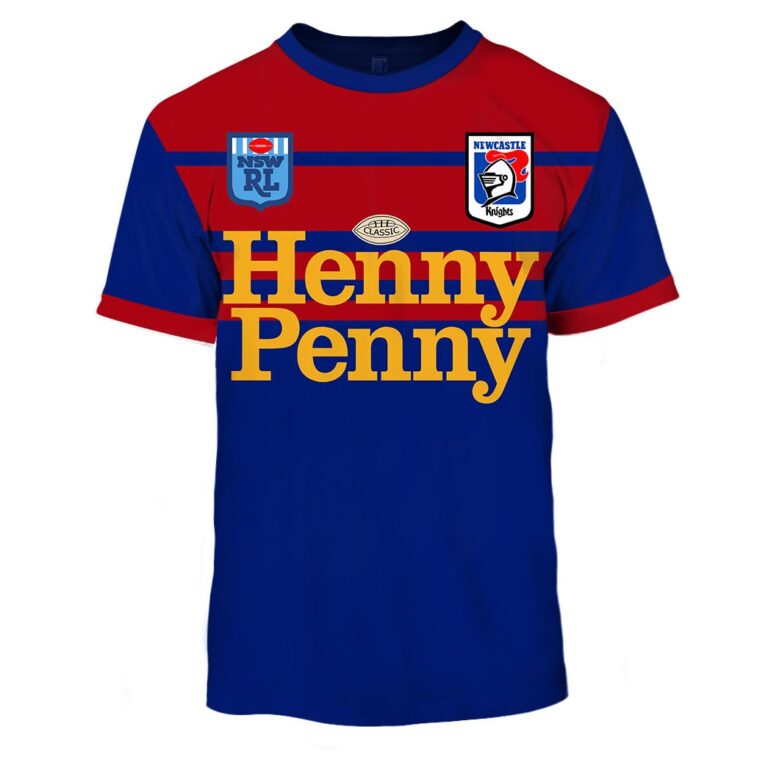 Personalize Newcastle Knights 1988 ARL/NRL Retro Heritage Classic Jersey
