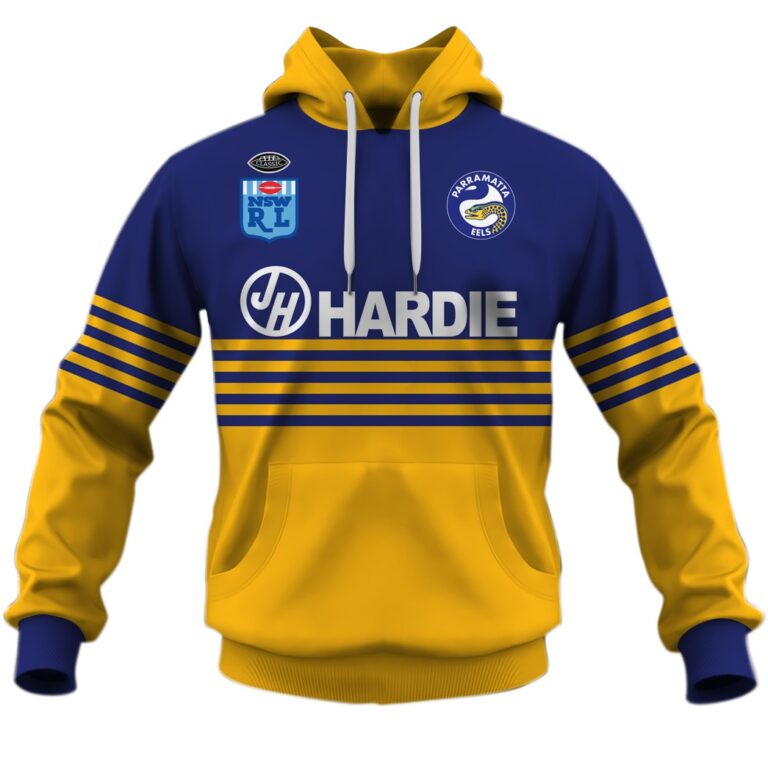 Personalize Parramatta Eels 1986 ARL/NRL Vintage Retro Jersey