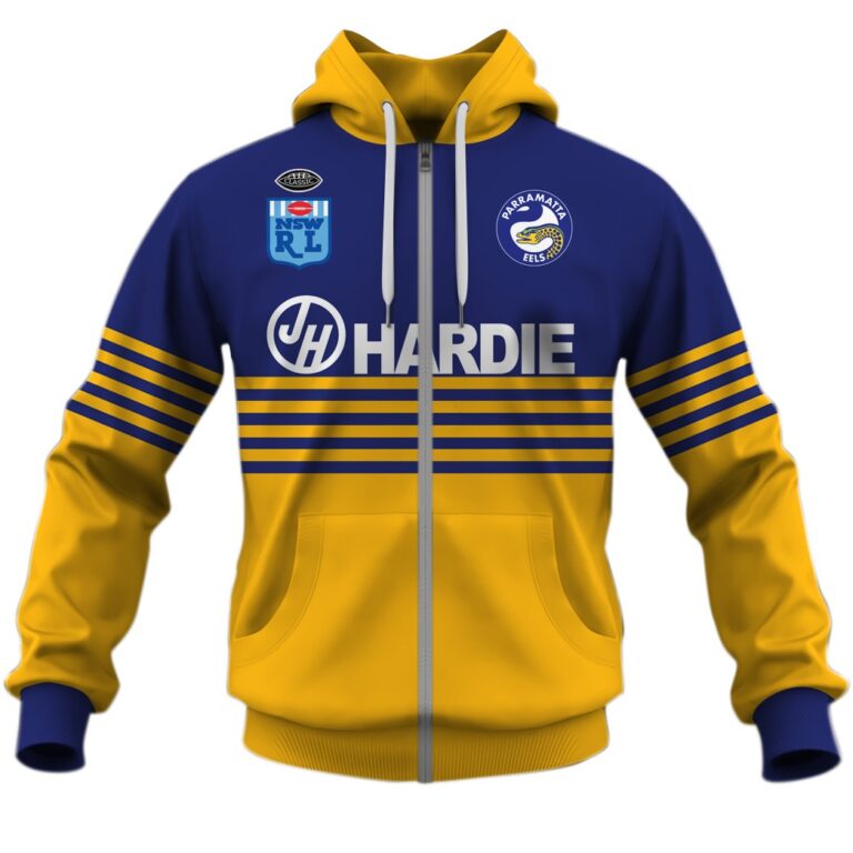 Personalize Parramatta Eels 1986 ARL/NRL Vintage Retro Jersey