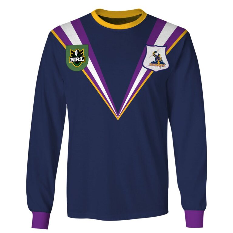 Personalize Melbourne Storm 1998 ARL/NRL Vintage Retro Heritage Jersey
