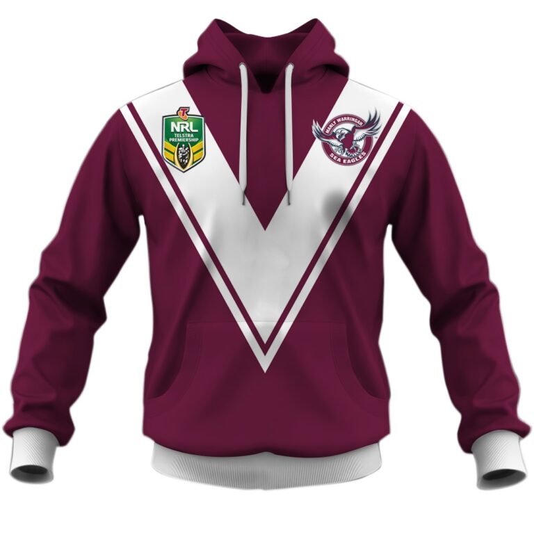 Personalize Vintage 1998 NRL Manly Warringah Sea Eagles Home Jersey