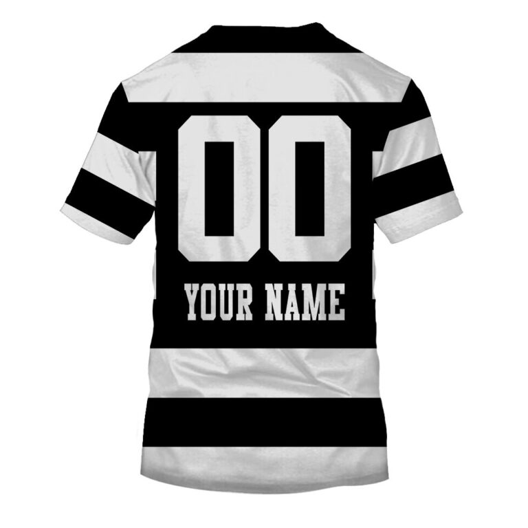 Personalize Personalised Western Suburbs Magpies 1998 Anniversary Match Norths v Wests Jersey