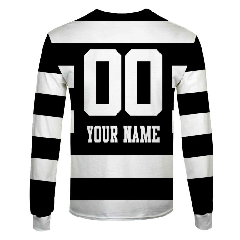 Personalize Personalised Western Suburbs Magpies 1998 Anniversary Match Norths v Wests Jersey
