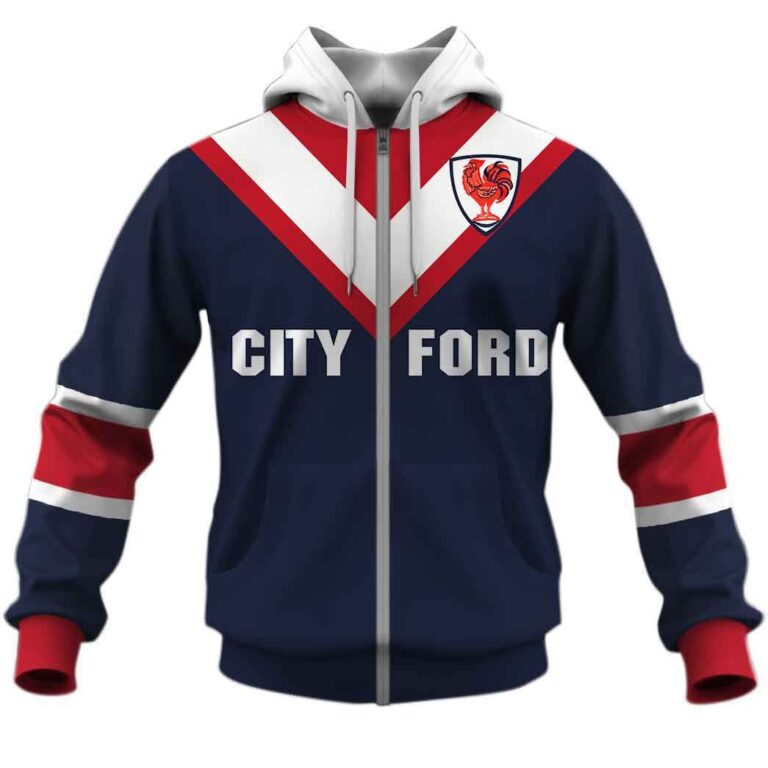 Personalize Sydney Roosters 1976 ARL/NRL Vintage Retro Jersey