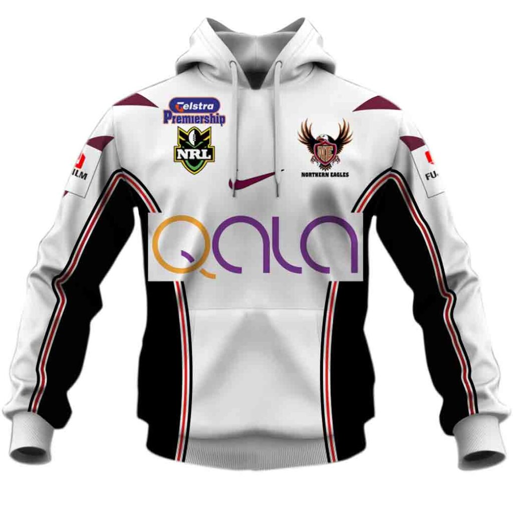 Personalize Northern Eagles 2001 RETRO RUGBY LEAGUE JERSEY