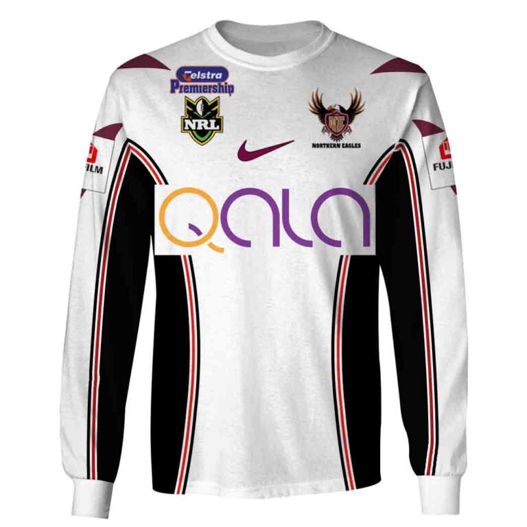 Personalize Northern Eagles 2001 RETRO RUGBY LEAGUE JERSEY
