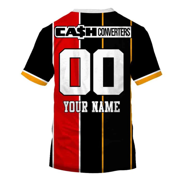 Personalize Vintage 1995 NRL Western Reds Retro Jersey