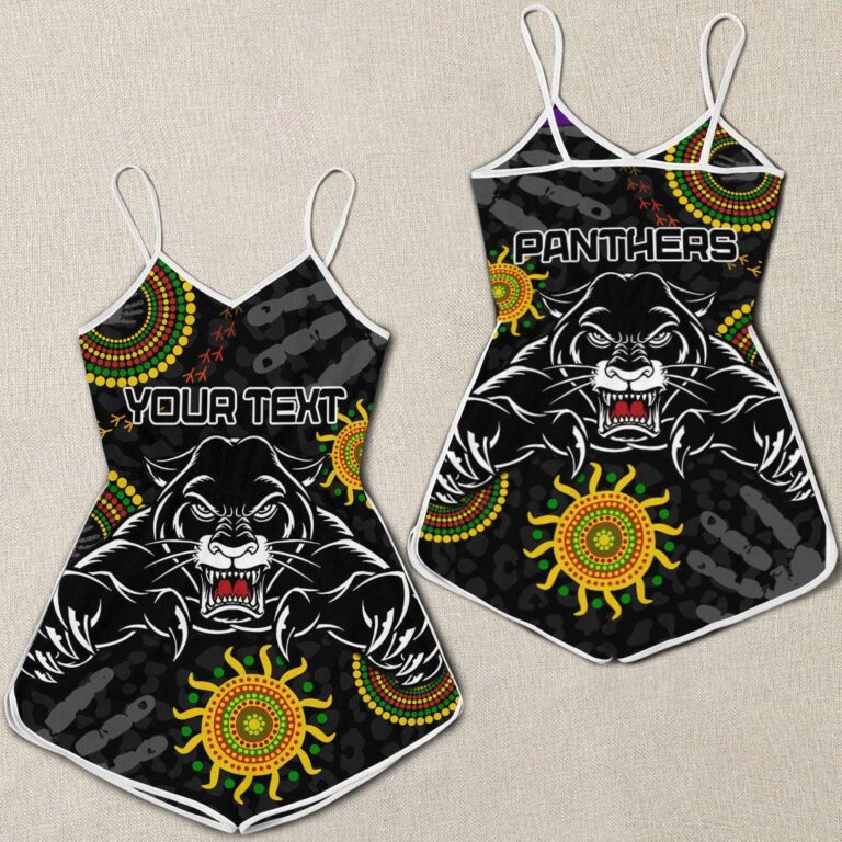 NRL (Custom) Penrith Panthers Victory - Rugby Team Women Rompers