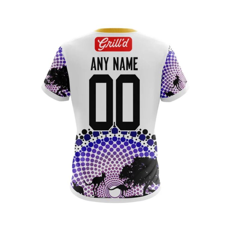 NRL Melbourne Storm Custom Name Number Australia’s Day T-Shirt