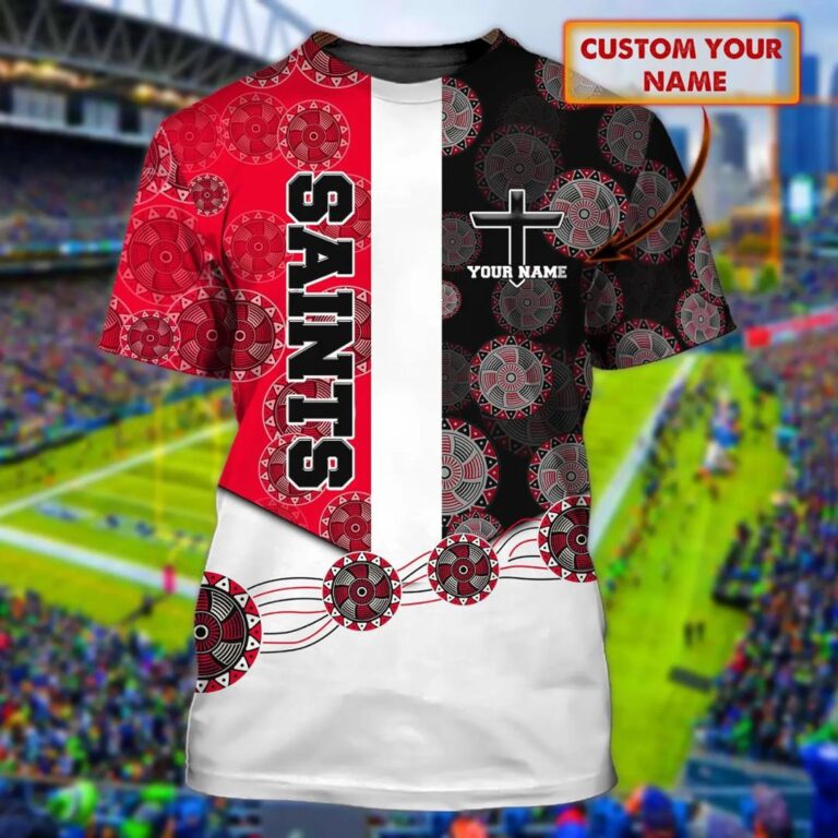 AFL St Kilda Saints Custom Name T-Shirt V2