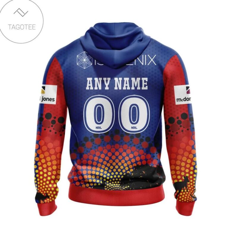 NRL Newcastle Knights Custom Name Number Special Edition Zip Up Hoodie