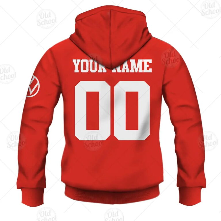 AFL Sydney Swans Custom Name Number 2021 Zip Up Hoodie