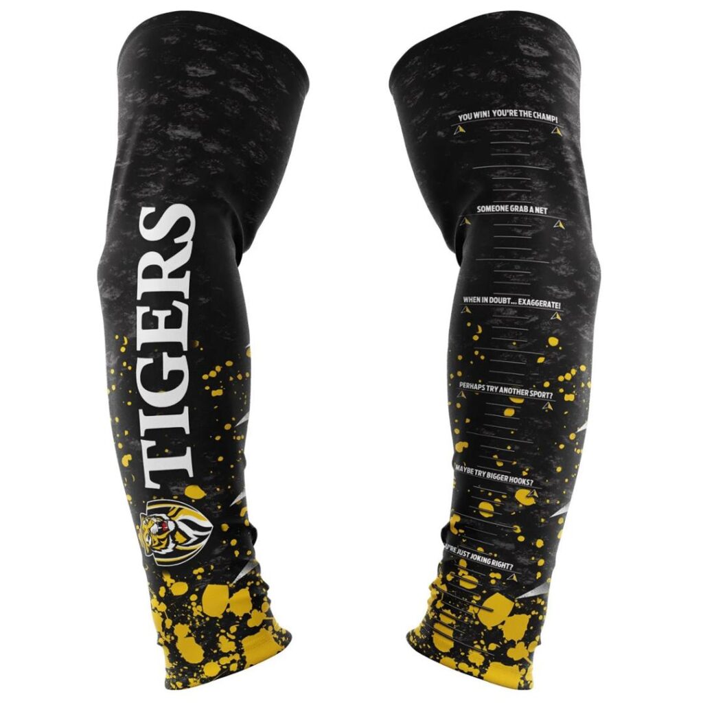 AFL Richmond Tigers Custom Name Number Fishing Zip Up Hoodie