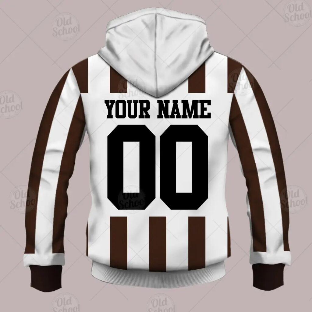 NRL Penrith Panthers Custom Name Number Vintage Jersey 1973 Heritage Zip Up Hoodie