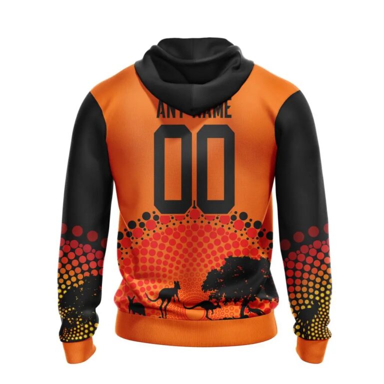 NRL Wests Tigers Custom Name Number Australia’s Day Zip Up Hoodie