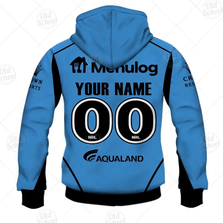 NRL South Sydney Rabbitohs Custom Name Number 2021 ANZAC RAAF Zip Up Hoodie