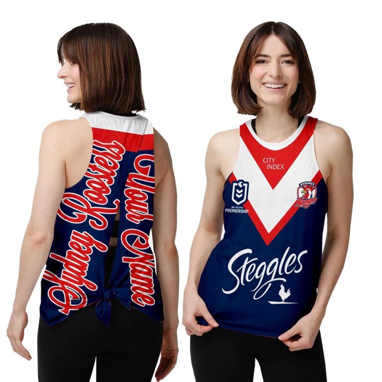 NRL Sydney Roosters 00077 | Custom Name | 3D Printing
