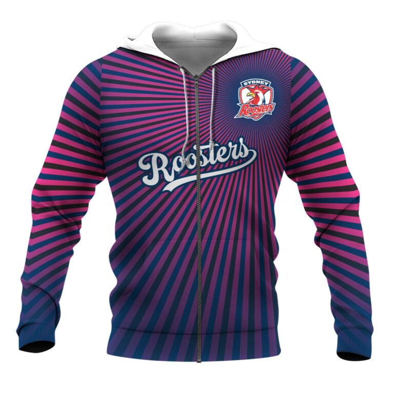 NRL Sydney Roosters | Custom Name & Number | Hoodie/Zip/T-Shirt/Long Sleeve