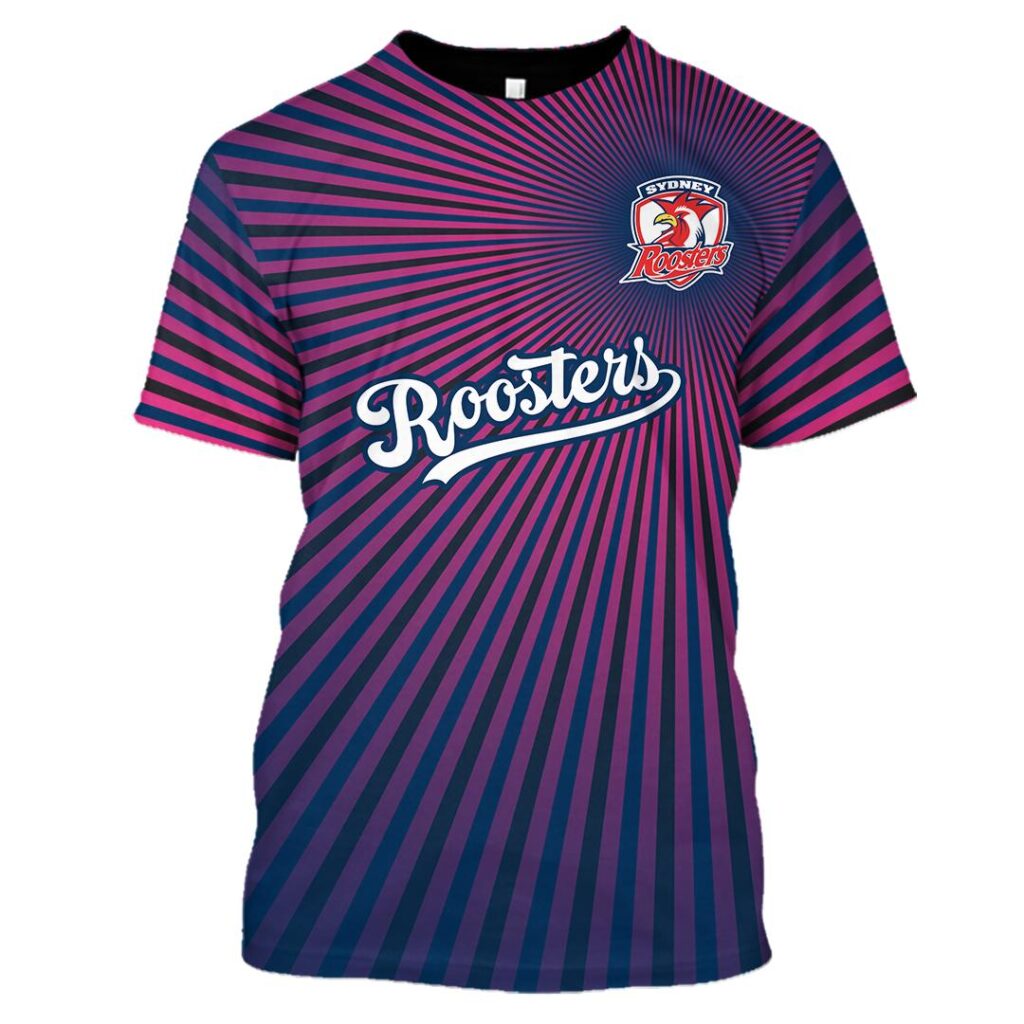 NRL Sydney Roosters | Custom Name & Number | Hoodie/Zip/T-Shirt/Long Sleeve