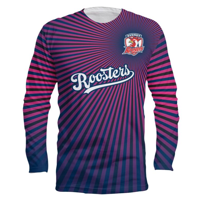 NRL Sydney Roosters | Custom Name & Number | Hoodie/Zip/T-Shirt/Long Sleeve