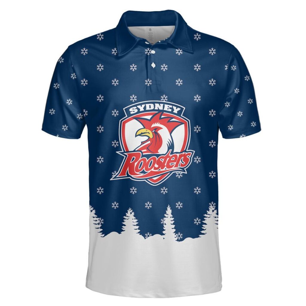 NRL Sydney Roosters Christmas Kid Kid Hoodie/Zip/T-Shirt/Polo/Knitted Sweaters/Long Paint
