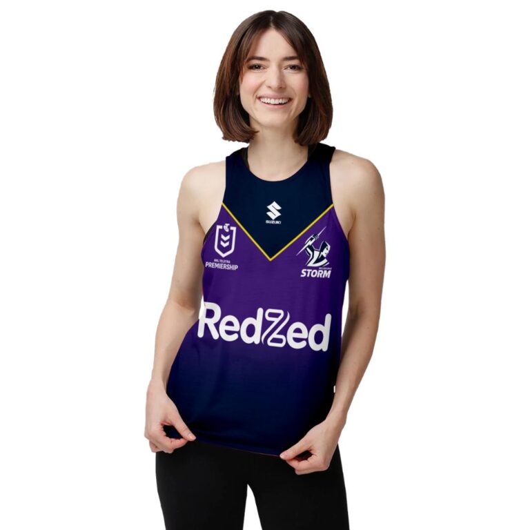 NRL Melbourne Storm 01077 | Custom Name | 3D Printing